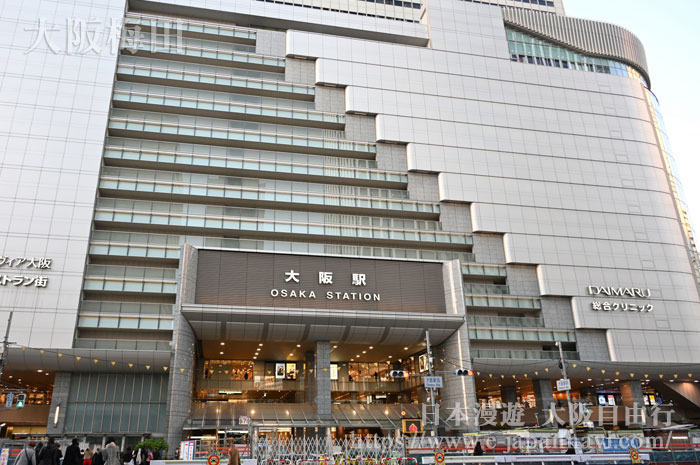 逛梅田大丸百貨店！與大阪車站直通的梅田大丸百貨店！總共17層樓的與