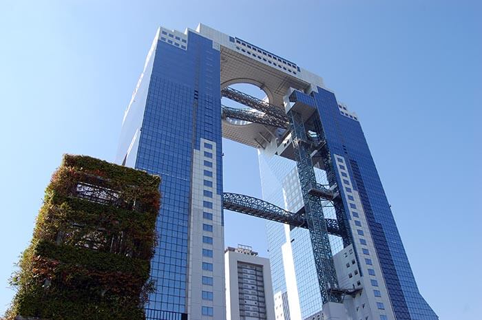 大阪梅田藍天大廈！世界首座兩棟超高層大樓連體的新梅田City大廈！大阪 